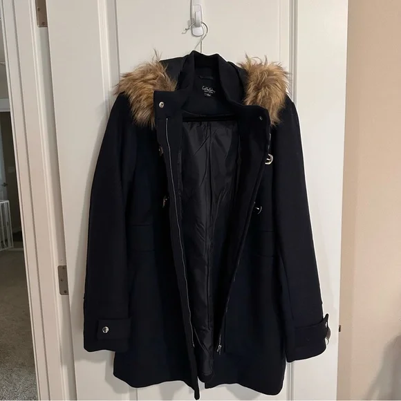 NWOT Coffeeshop- Emmalise Wool Jacket, size large - Picture 3 of 12